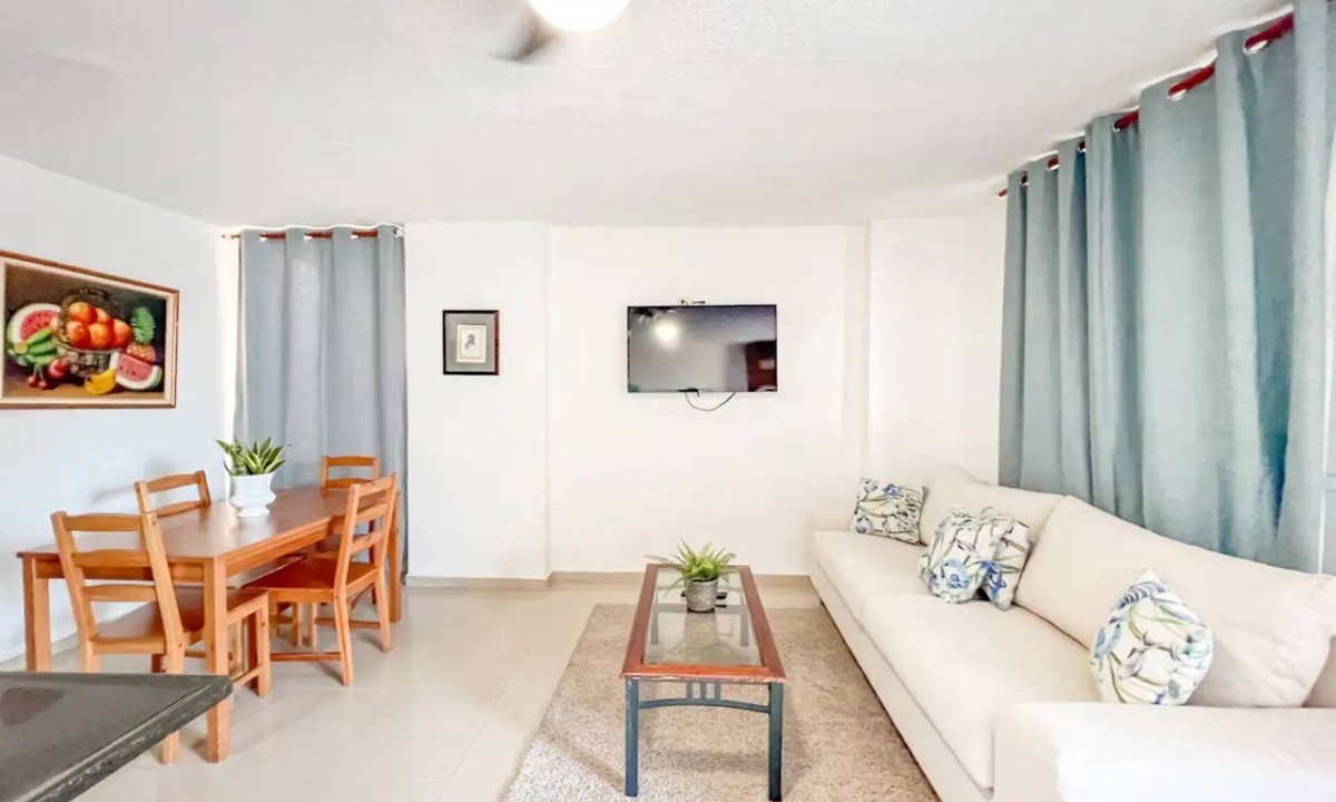 El Batey Apartment | 2 Fully Equipped 2BR APT->DT->2Mins to the Beach
