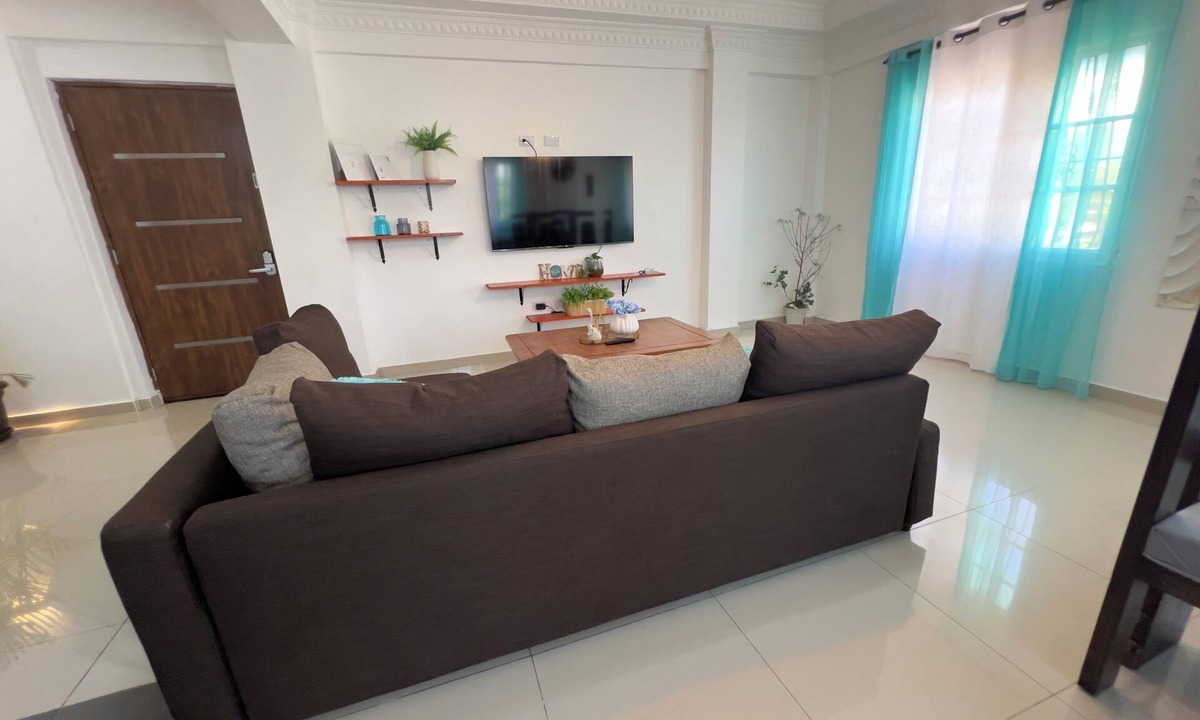 Barahona Apartment | 7 minutes from the beautiful beach of saladillas! ideal apartment for families.