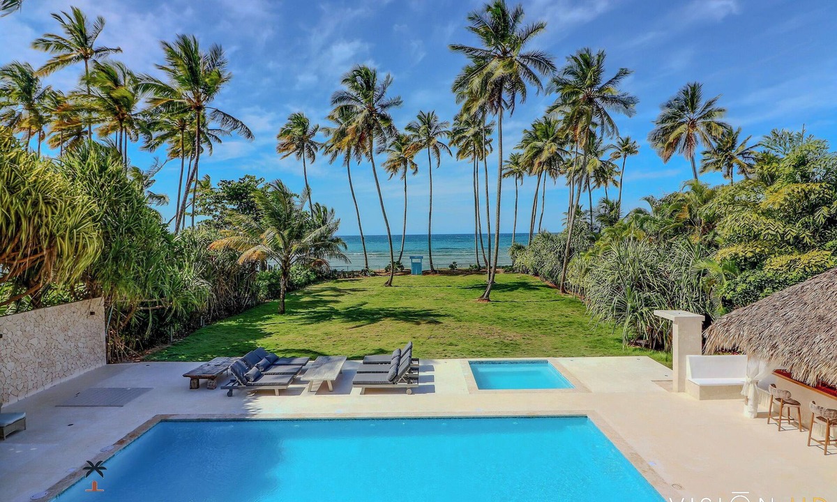 Las Terrenas Villa | Amazing unique beachfront Luxury villa Cap Bonita offers breathtaking ocean view