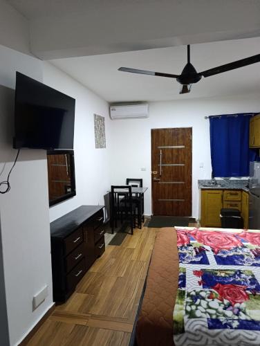 Las Galeras Apartment | Apart Hotel Costa Verde - #2 Exclusivo y Seguro cama King zise