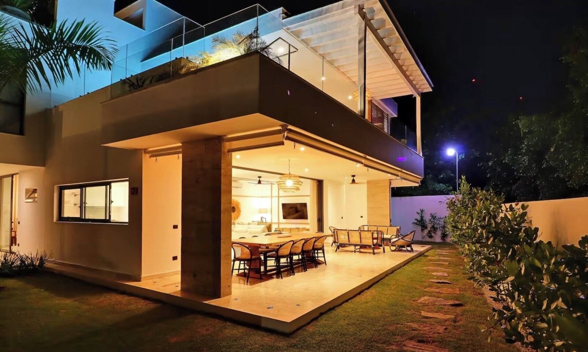 Las Terrenas Apartment | Brisa Bonita: 3 bedroom unit ground floor with private rooftop poo.