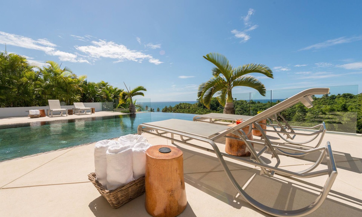 Las Terrenas Villa | Casa Phil, Breathtaking Ocean View Modern, Fully Staffed