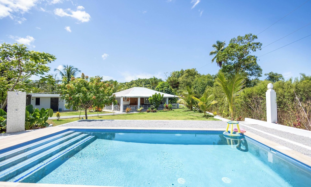 Barrio Las Flores Villa | El Limon Family Palm House Las Terrenas