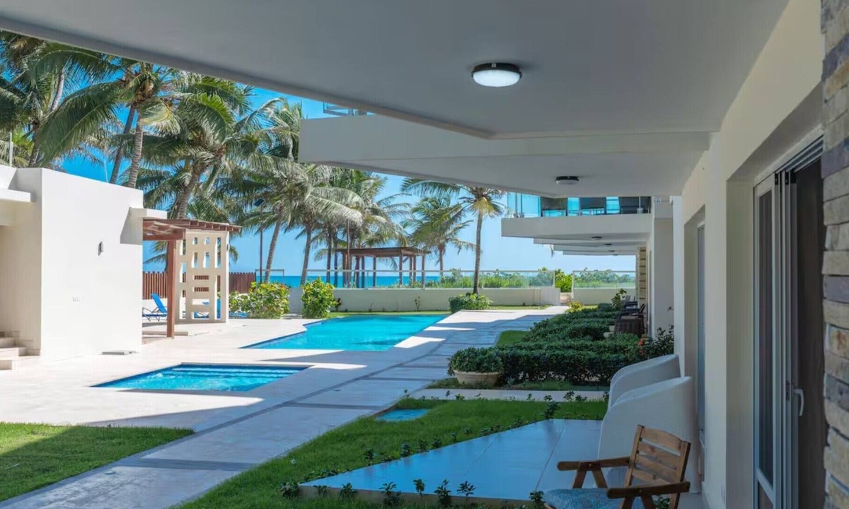 Cabarete Condo | Family-friendly and beachfront Condo offering a breathtaking view of the ocean.