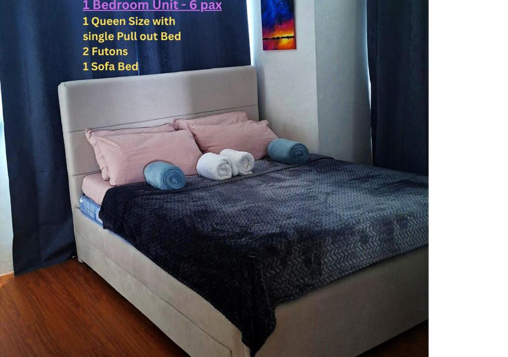 Silang Junction South Apartment | Family Haven Tagaytay - 1 BR - up to 6 Pax - Taal View - Full Kitchen - FAST Wi-Fi -