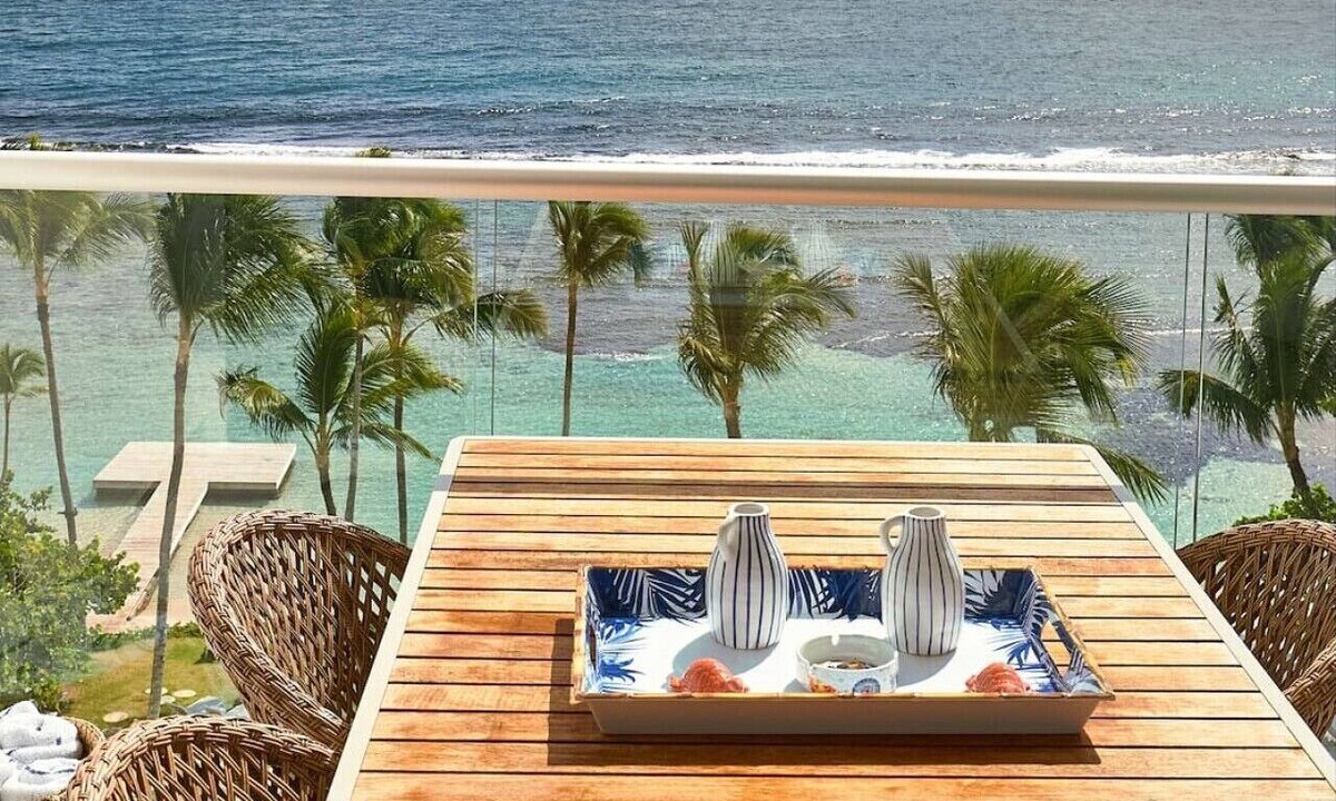 Juan Dolio - El Pueblo Apartment | FrontBeach Apt Pool AC Juan Dolio Beach Aquarella