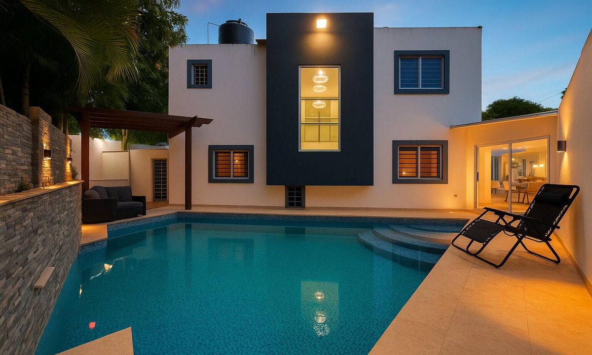 Ciudad Modelo Mirador Norte Villa | ⭐ KD DreamScape - Villa with Pool - 4 Rooms + 10 Guests - Santo Domingo