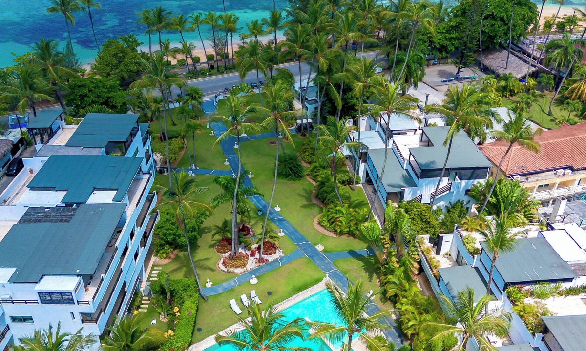Puerto Bahia Apartment | Modern apartment with terrace sea view - 2BR AC - 20M Beach - Pools - Wifi