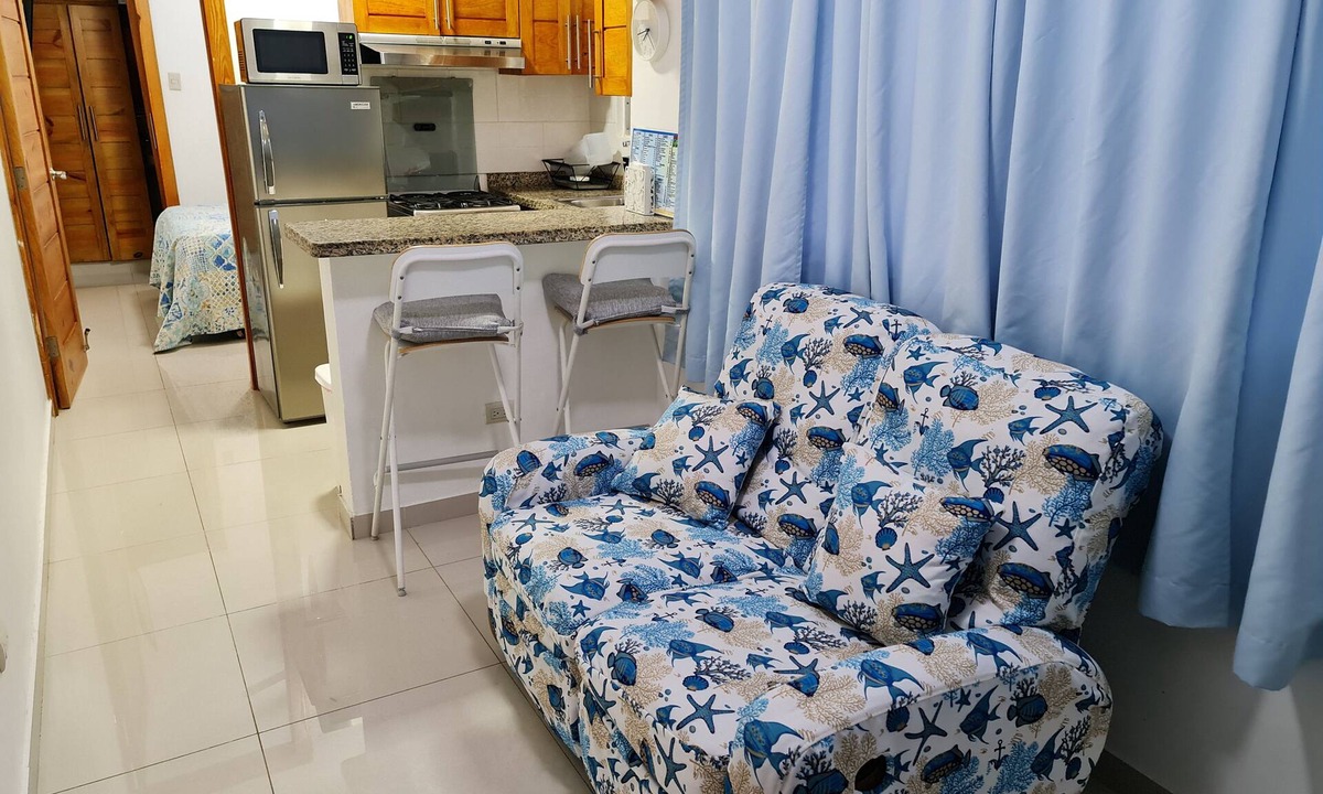 Boca Chica Apartment | New. 1 room apartment. 3-C