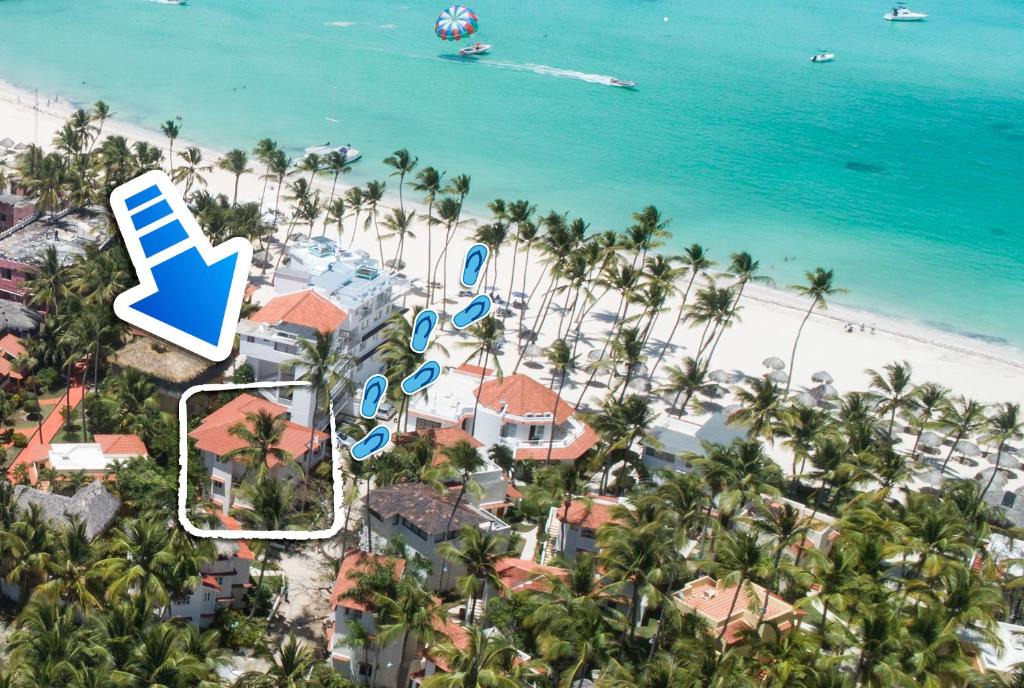 Bavaro Villa | OCEAN VIEW VILLA BAVARO BEACH - 7guests, wifi, bbq-grill, beach access