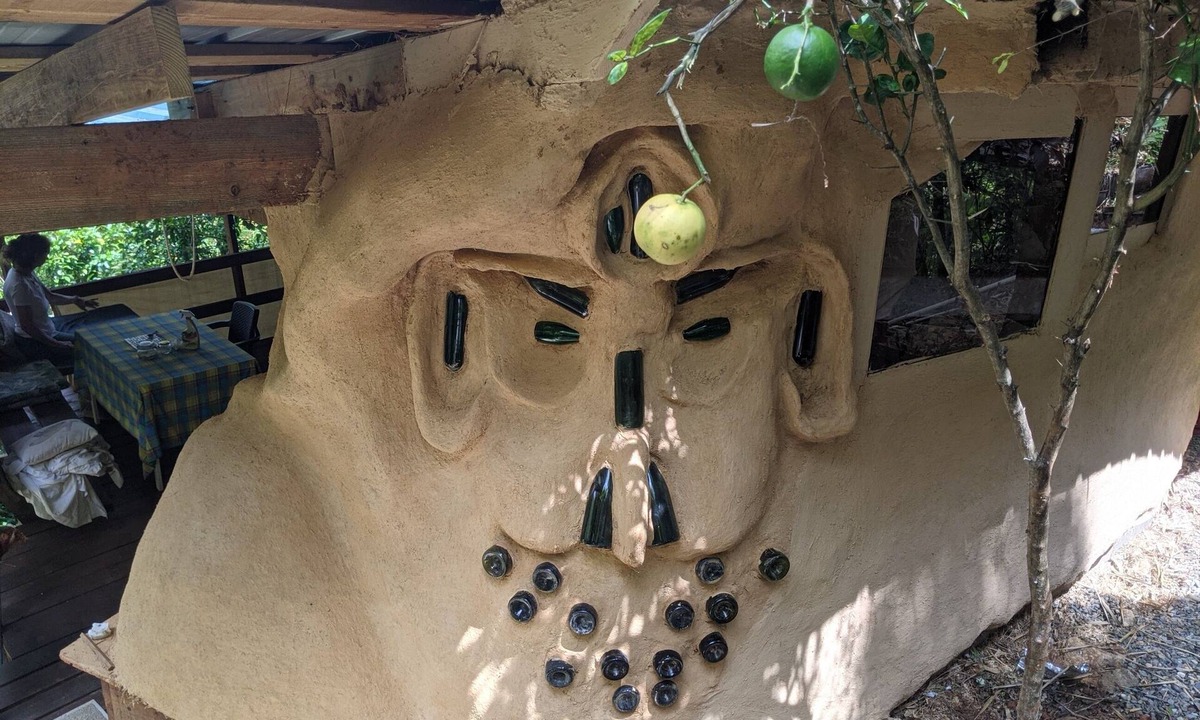 Jarabacoa Cottage | Rustic earthen two story cottage in Quintas del Bosque sleeps two couples.
