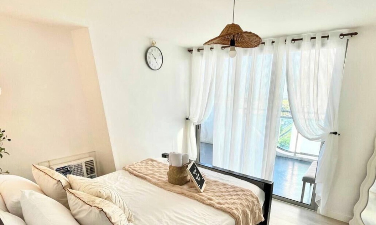 San Fernando Condo | Spacious One-Bedroom for Families with PS4 and Mt. Arayat View