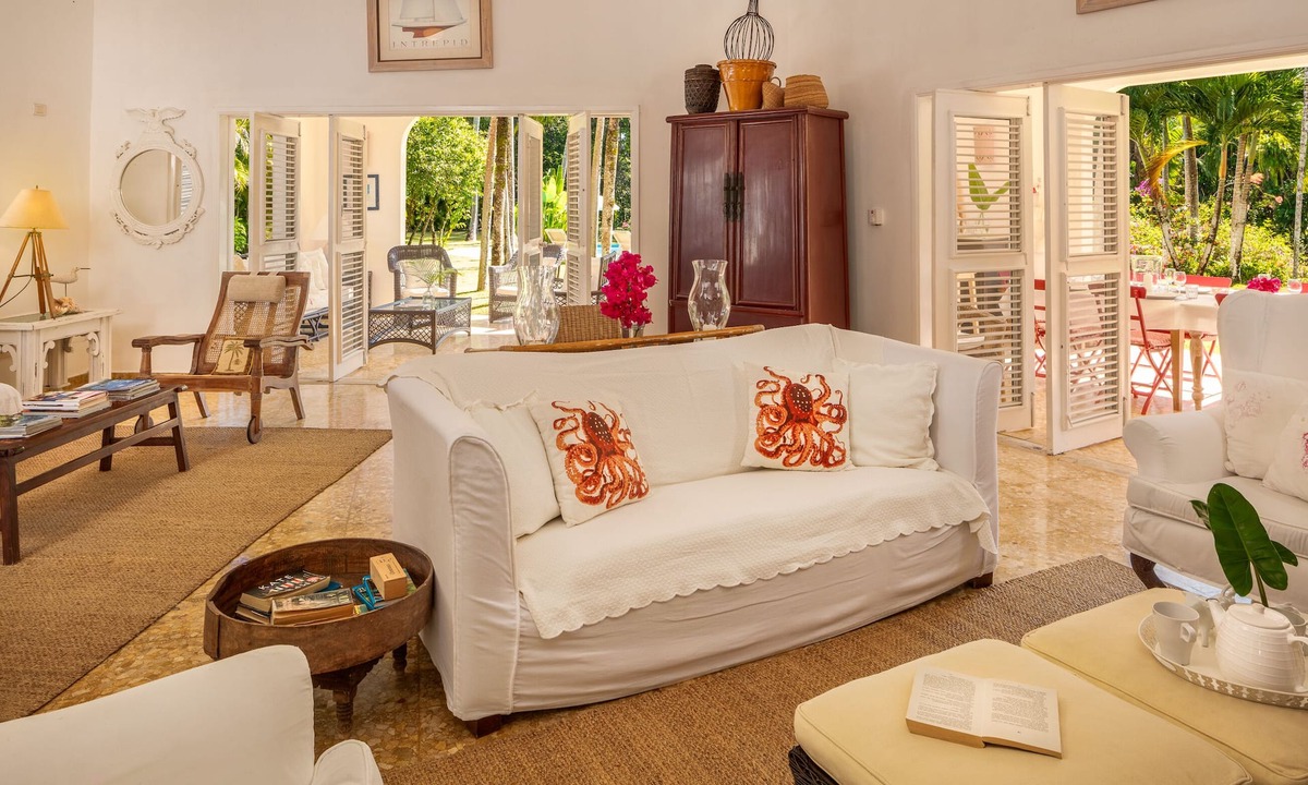 Cabarete Villa | Stylish 5BR family villa, in oceanfront world-class gated community