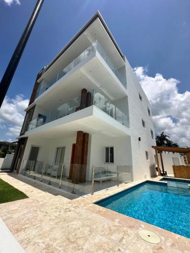Sabaneta de Yasica Apartment | Veragua, modern apartment in a private area with pool, 10 mins from Cabarete