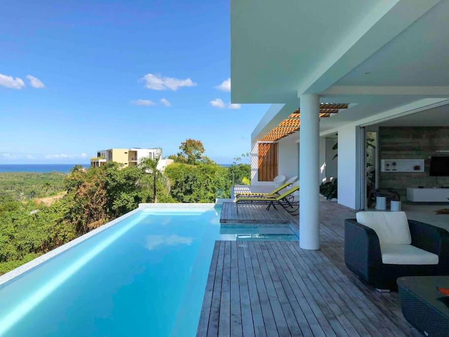 La Ceiba Villa | Villa MIRAZUL - Vue mer et piscine à débordement