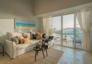 COZIEST 2 BEDROOM LOFT WITH PRIVATE BEACH AT CAP CANA