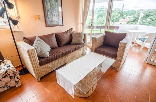 El Batey Apartment | 1BD guest-friendly condo in central Sosua, pool/Wi-Fi/cable TV