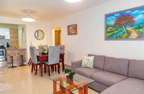 Santiago de los Caballeros Apartment | 2 Air conditioned rooms at Baia Residences in Santiago
