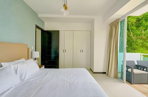 Juan Dolio - El Pueblo Apartment | 2Bdrm Apt. Front Juan Dolio Beach Access| Pool+BBQ