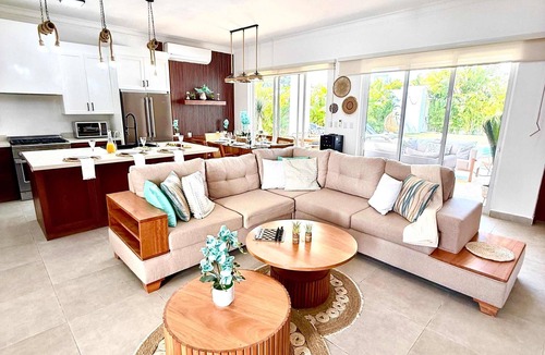 Playa Chiquita House | 3bd with rooftop ocean view in Sosua Ocean Village