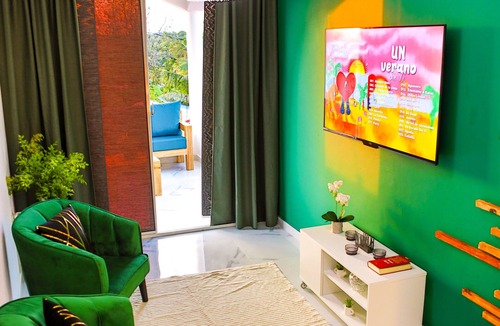 Gaspar Hernandez Apartment | 5 minutes to the Town. Restaurant, Grocery store, Banks. much more !