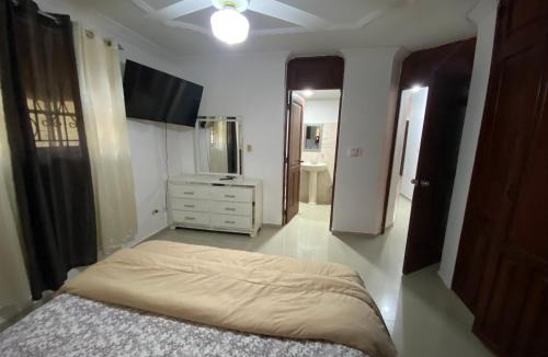 Guaricano Apartment | 5DR Cozy 3-Bedroom Apartment Santo Domingo