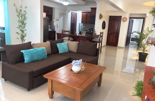 Barahona Apartment | 7 minutes from the beautiful beach of saladillas! ideal apartment for families.
