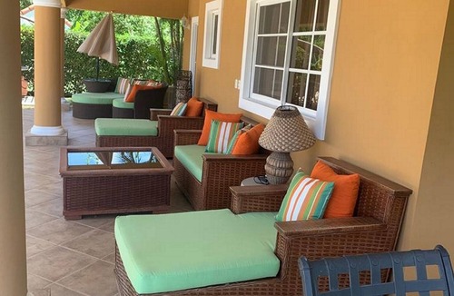 Urbanizacion Tavarez Villa | 7BD kids-frendly complex, tennis/basket/football courts, playground, near beach