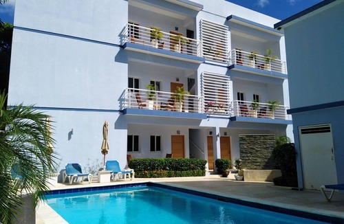 Villas Ana Maria Condo | A downtown one bedroom condo with 1.5 bathrooms