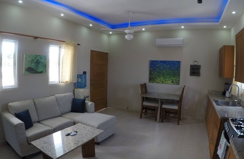 Villas Ana Maria Condo | A downtown Sosua one bedroom 1.5 bathroom close to everything!