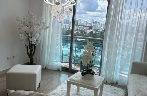 San Geronimo Apartment | Apartment Sea and City View Malecón Santo Domingo