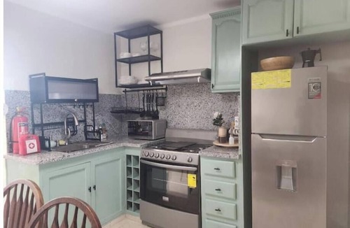 Barahona Apartment | Apt. Family house, beach and mountain view, 2 Bedrooms, 1 Bathroom, Rooftop, AC, BBQ, WiFi