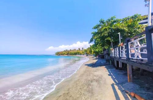 Sabana Palenque Villa | Beachfront Serenity Villa with Pool, AC, 1 min from the the beach, Jacuzzi, Wifi