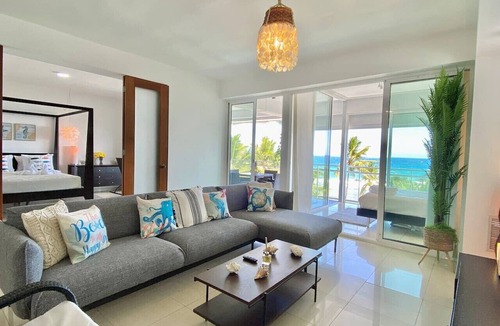 Juan Dolio - El Pueblo Apartment | Beachfront 2BR Condo in Juan Dolio – Stylish, Cozy & Fully Equipped Retreat