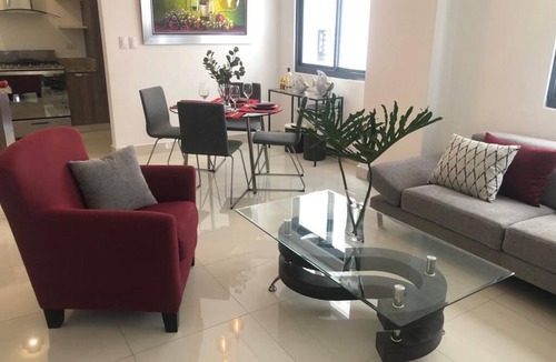 Yolanda Morales Apartment | Beautiful 1 Br retreat in city center near all in Piantini.
