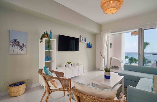 Guayacanes Apartment | Caribbean Beachfront Apartment. W/Scenic view
