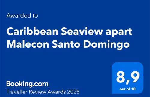Ciudad Universitaria Apartment | Caribbean Seaview apart Malecon Santo Domingo
