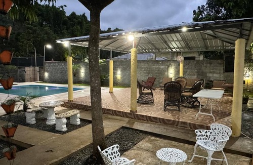 Piedra Blanca House | Charming 4-bedroom house with AC and WiFi rio Piscina inpMonseñor Nouel