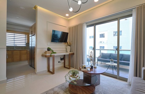 Ensanche Quisqueya Apartment | City Sophistication Elegant 2BR Top Location