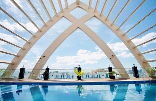 Malamig Apartment | Cozy 2BR Loft in EDSA with Rooftop Pool