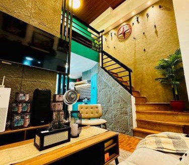 Malamig Apartment | Cozy 2BR Loft in EDSA with Rooftop Pool