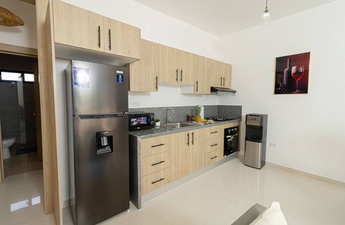 Los Melones Apartment | Cozy 2BR Sunshine Bayahibe · Steps to Beach · Pool · AC