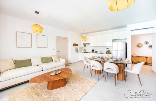 Dominicus Apartment | Dominicus Deluxe Apartment mit Poolblick