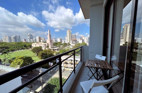 Ciudad Universitaria Apartment | Elegant 2BR in La Esperilla with Balcony, Rooftop and Gym