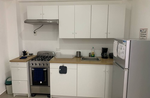 Monte Plata Apartment | Enjoyable 1-bedroom apartment 4C con AC and more in Monte Plata