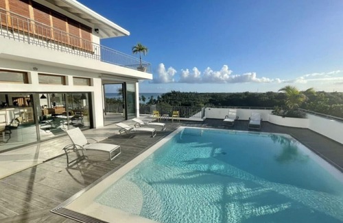 Las Terrenas Villa | Exceptional sea views, 2 private pools, 6 suites, air conditioning, massage room