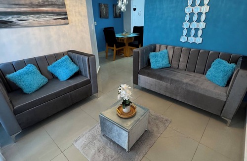 Moca Apartment | First floor 2-bedroom apartment with AC in vibrant Moca