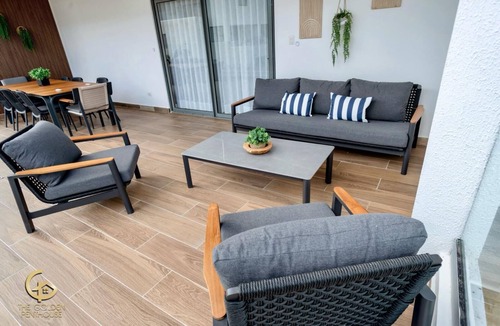 La Iglesia Apartment | Indulge in the ultimate luxury getaway at this exquisite Las Terrenas penthouse.