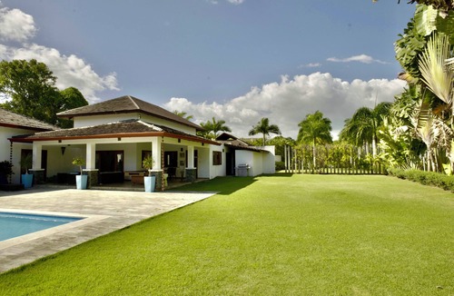 Guayacanes Villa | JuanDolio-Guavaberry+Cozy+3BRD-6BDS-12PAX-WiFi-BBQ-Pool