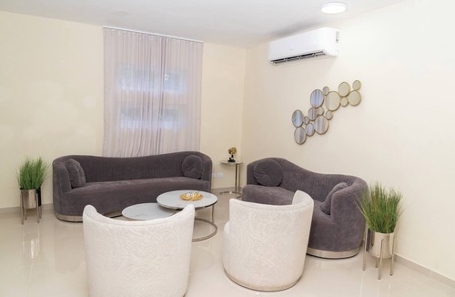 Miches Hotel | La Isla Royal - Materia Oscura 2-bedroom hotel with AC in charming Miches